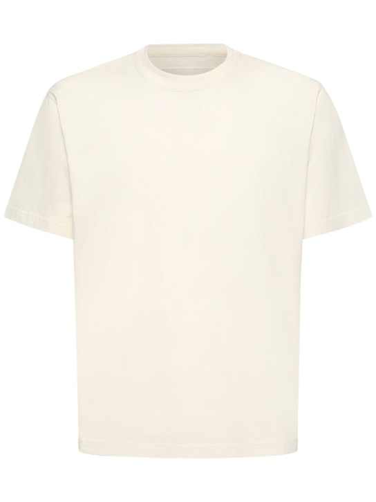 Heron Preston: T-shirt Ex-Ray in jersey di cotone riciclato - Bianco - men_0 | Luisa Via Roma