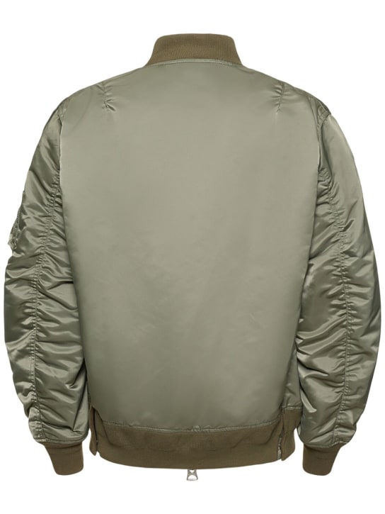 Sacai: Nylon twill jacket - men_4 | Luisa Via Roma