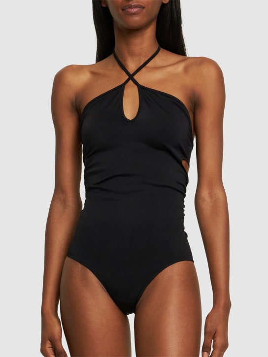 Prism Squared: Immersed bodysuit - Black - women_1 | Luisa Via Roma