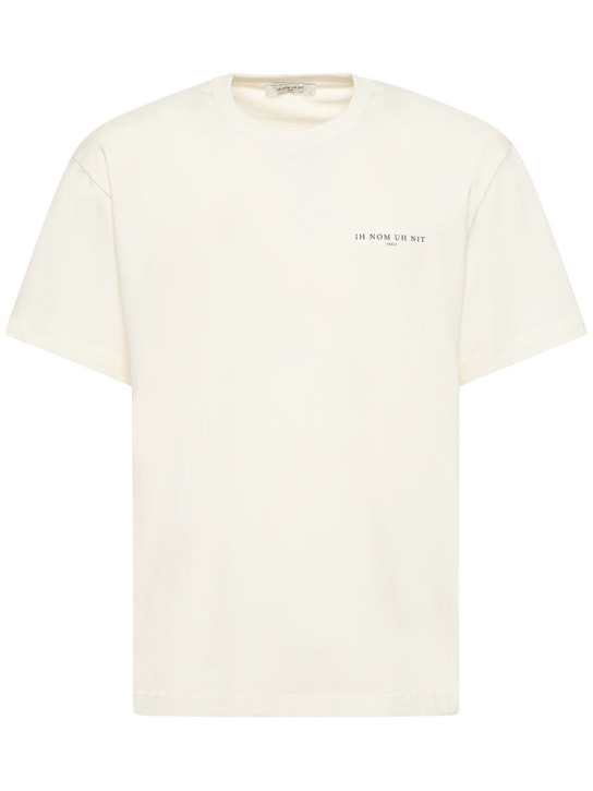 Ih Nom Uh Nit: T-Shirt mit Logo vorne - Weiß - men_1 | Luisa Via Roma