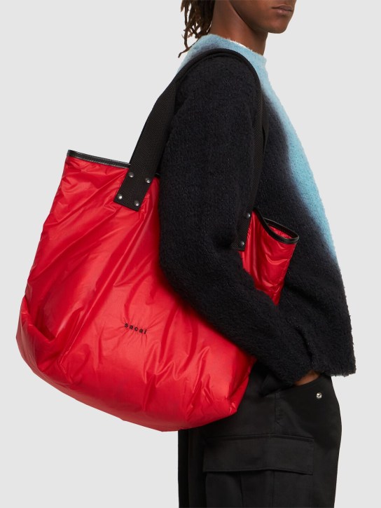 Sacai: Borsa shopping grande Skytex - men_2 | Luisa Via Roma