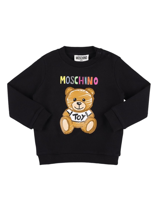 Felpa on sale moschino bambino