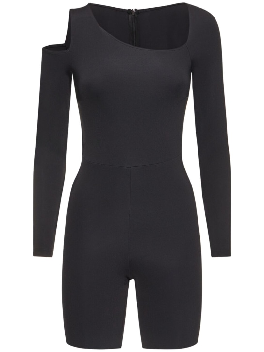 Wolford: Warm Up stretch tech jumpsuit - women_0 | Luisa Via Roma