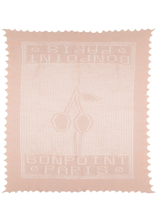 Bonpoint: Newborn sleep accessories set - Pink/White - kids-girls_1 | Luisa Via Roma