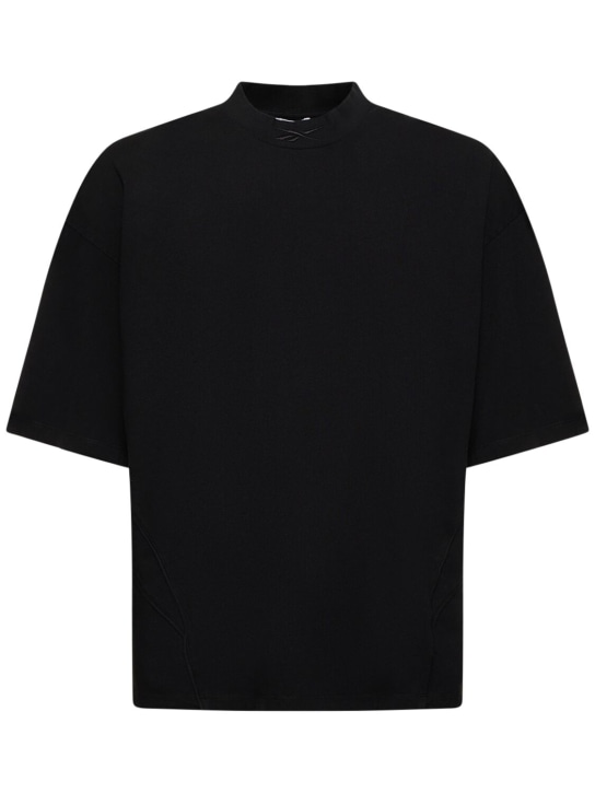 Reebok Classics: Unisex Tシャツ - ブラック - men_0 | Luisa Via Roma