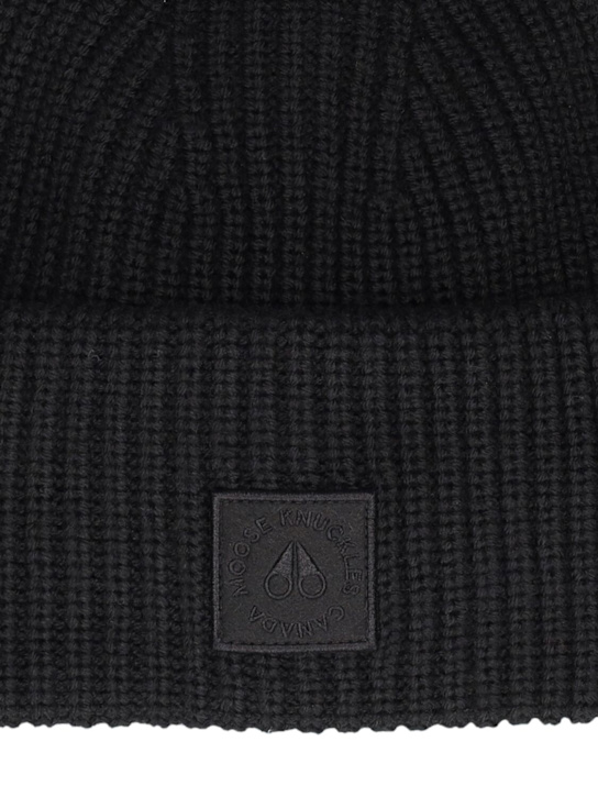 Moose Knuckles: Neige wool blend beanie - women_2 | Luisa Via Roma