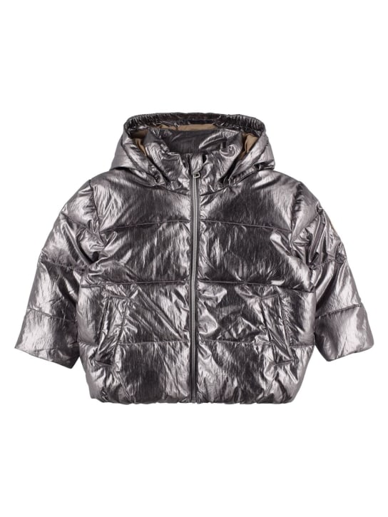 Bonpoint: Doudoune Blythe jacket - Silver - kids-girls_0 | Luisa Via Roma