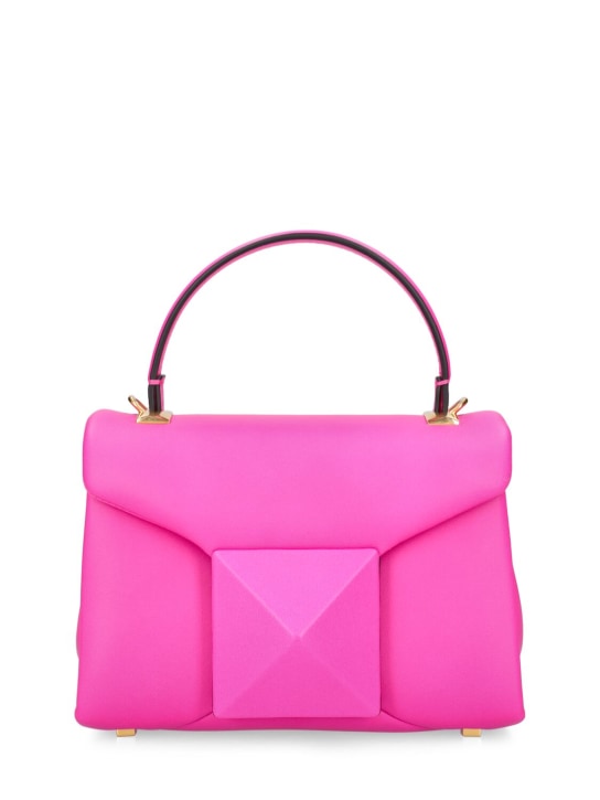 Valentino Garavani: Mini One Stud leather top handle bag - women_0 | Luisa Via Roma