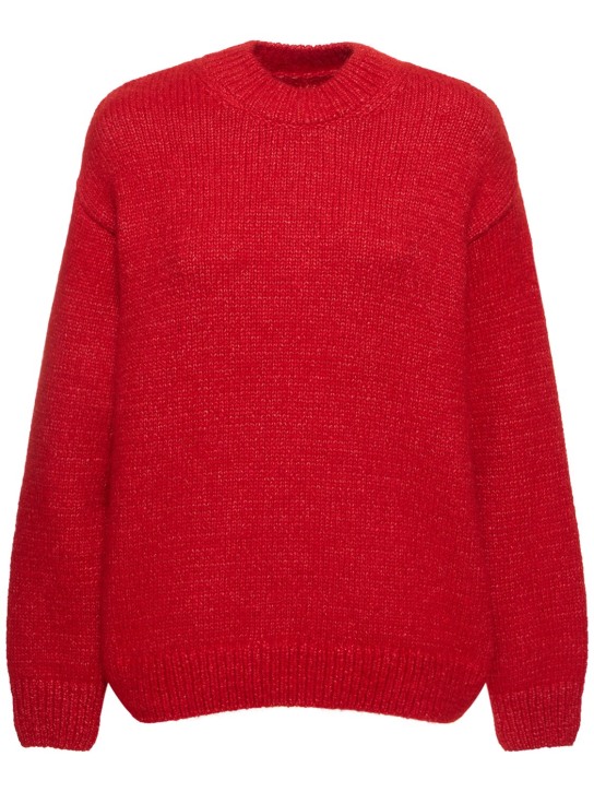 La maille pavane wool blend logo sweater - Jacquemus - Women | Luisaviaroma