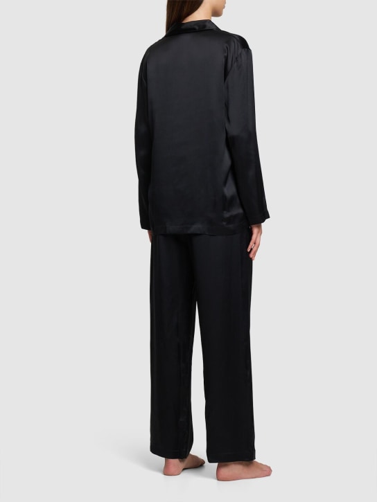 La Perla: Pigiama in raso di seta - women_2 | Luisa Via Roma