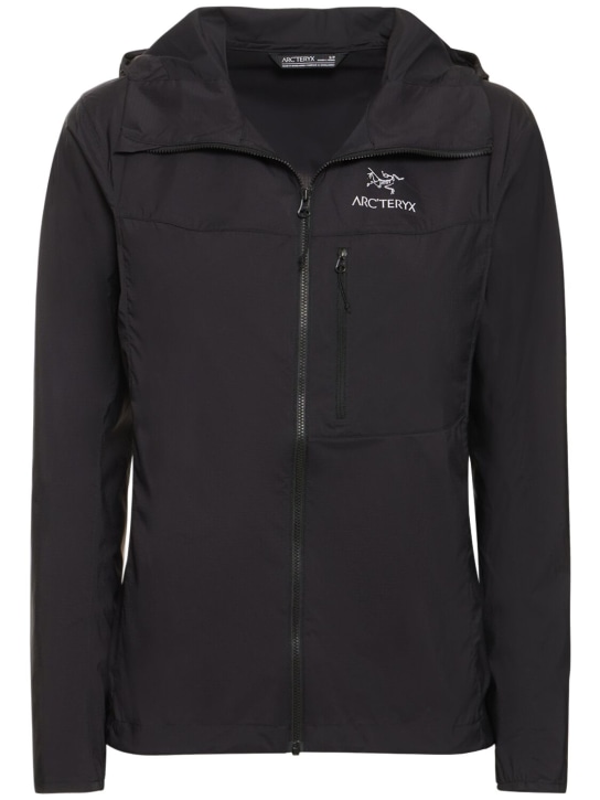 Arc'teryx: Giacca Squamish in nylon ripstop con cappuccio - women_0 | Luisa Via Roma