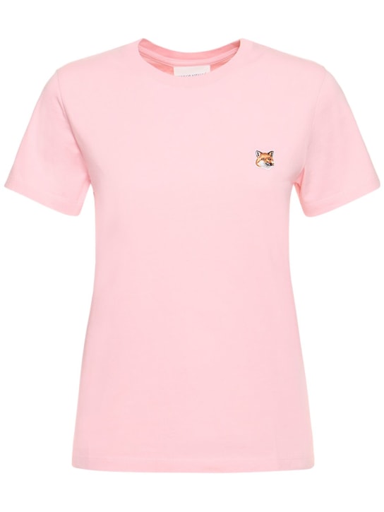Fox head patch regular t-shirt - Maison Kitsuné - Women