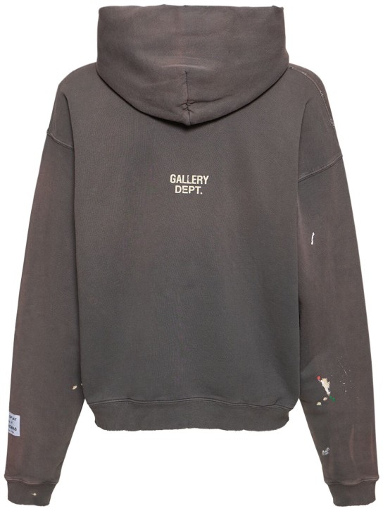 Gallery Dept.: Cotton recycle logo hoodie - men_1 | Luisa Via Roma