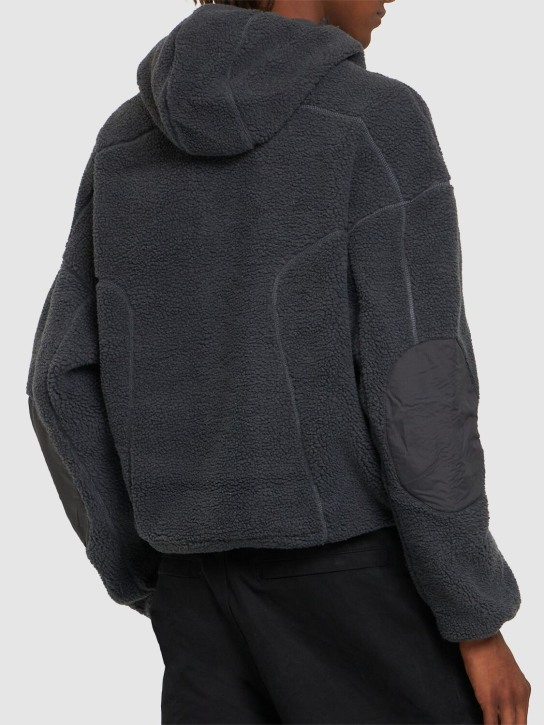 Entire Studios: Fluffy Fleece V2 hoodie - men_2 | Luisa Via Roma