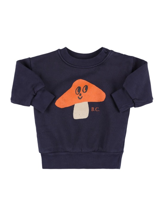 Bobo Choses: Printed organic cotton sweatshirt - kids-boys_0 | Luisa Via Roma