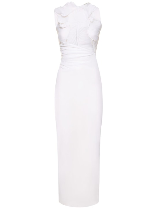 Venus cut out jersey midi dress - Thumbnail 1