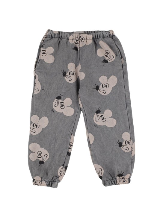 Mouse print organic cotton sweatpants - Bobo Choses - Girls