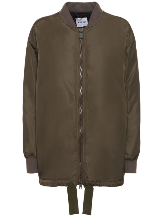 ASPESI: Padded nylon jacket - women_0 | Luisa Via Roma