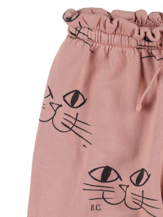 Bobo Choses: Pantalones deportivos de algodón orgánico - kids-girls_1 | Luisa Via Roma