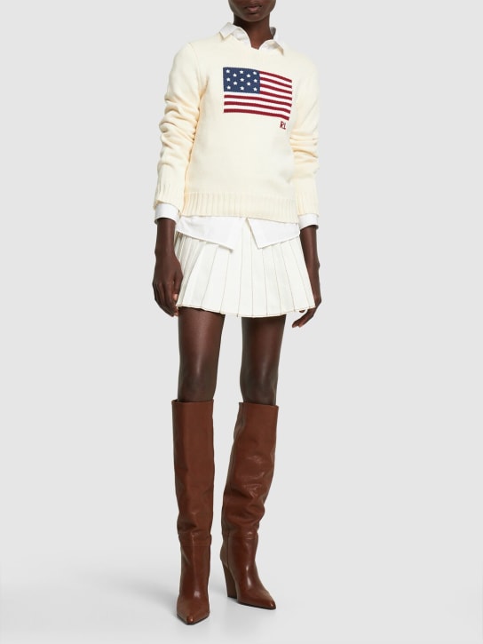 Polo Ralph Lauren: Maglia Flag in cotone - women_1 | Luisa Via Roma