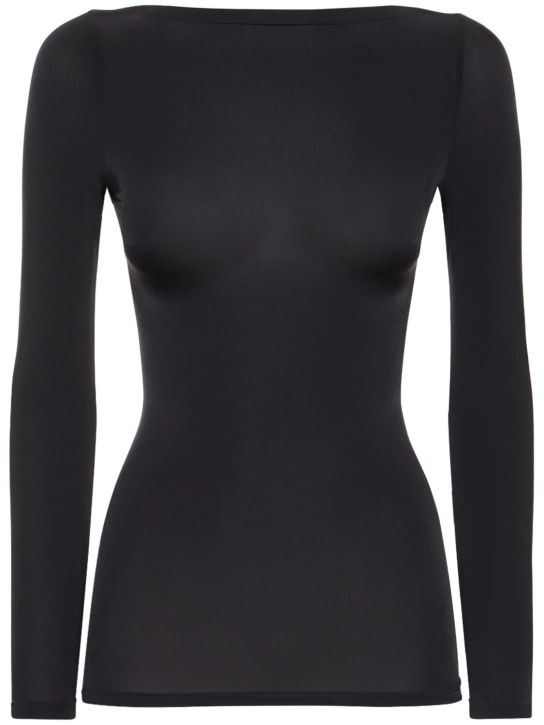 Wolford: Buenos Aires stretch jersey top - women_0 | Luisa Via Roma