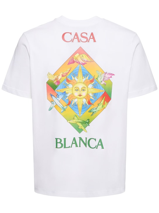 Les elements organic cotton t-shirt - Casablanca - Men | Luisaviaroma