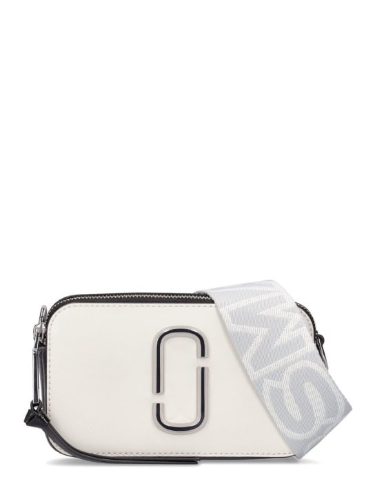 The Snapshot Leather Camera Bag in Black - Marc Jacobs