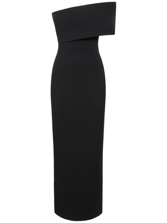 Lana knit crepe maxi dress - Solace London - Women | Luisaviaroma