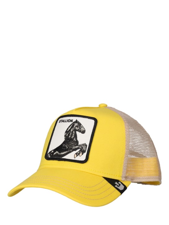 Goorin Bros: The Stallion trucker hat w/patch - Yellow - men_1 | Luisa Via Roma