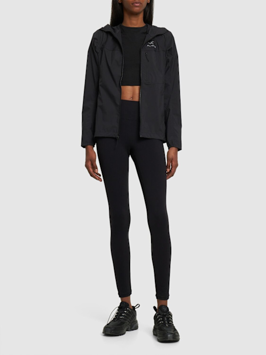 Arc'teryx: Giacca Squamish in nylon ripstop con cappuccio - women_1 | Luisa Via Roma