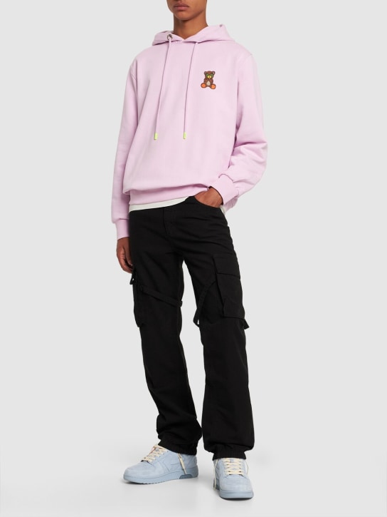 Barrow: Bear With Me printed hoodie - men_1 | Luisa Via Roma