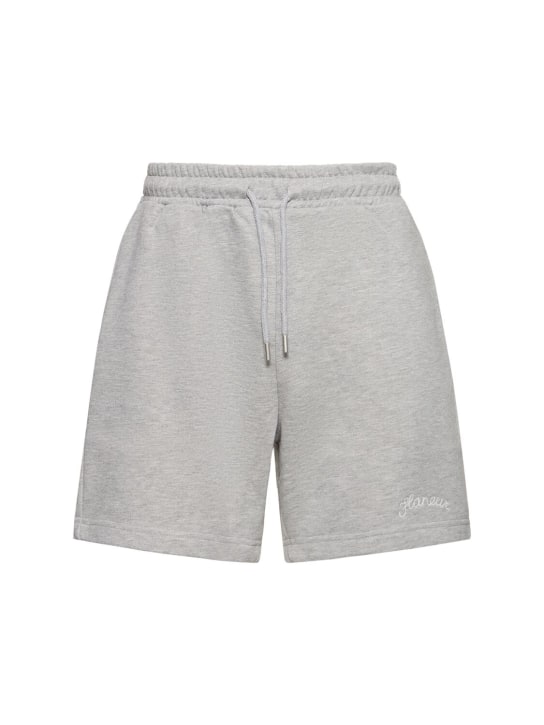 FLÂNEUR: Shorts in cotone - Grigio - men_0 | Luisa Via Roma