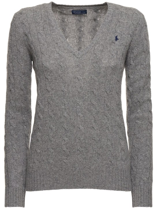 Polo Ralph Lauren: Kimberly wool & cashmere sweater - women_0 | Luisa Via Roma