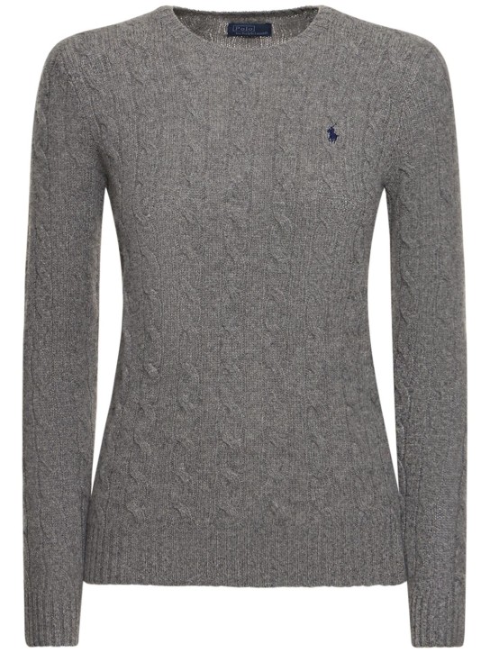 Polo Ralph Lauren: Julianna wool & cashmere knit sweater - women_0 | Luisa Via Roma
