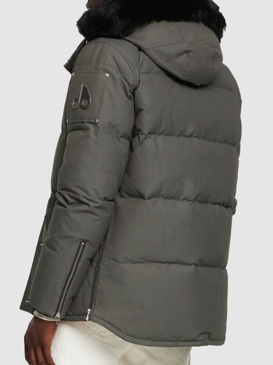 Moose Knuckles: Daunenjacke aus Baumwolle „3Q“ - men_2 | Luisa Via Roma
