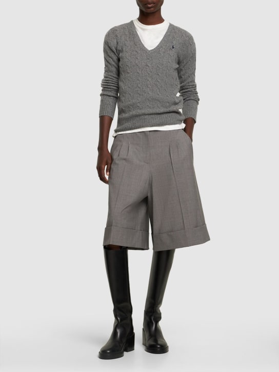 Polo Ralph Lauren: Pull-over en laine et cachemire Kimberly - women_1 | Luisa Via Roma