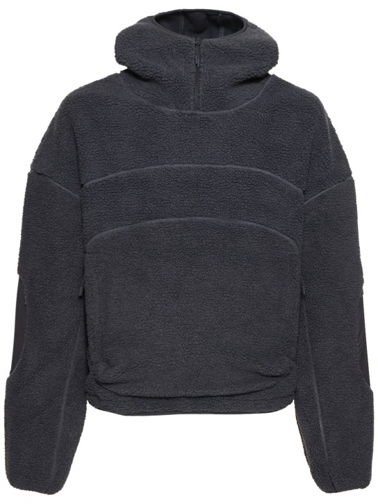 Fluffy tech fleece sweatshirt hoodie - Entire Studios - Men