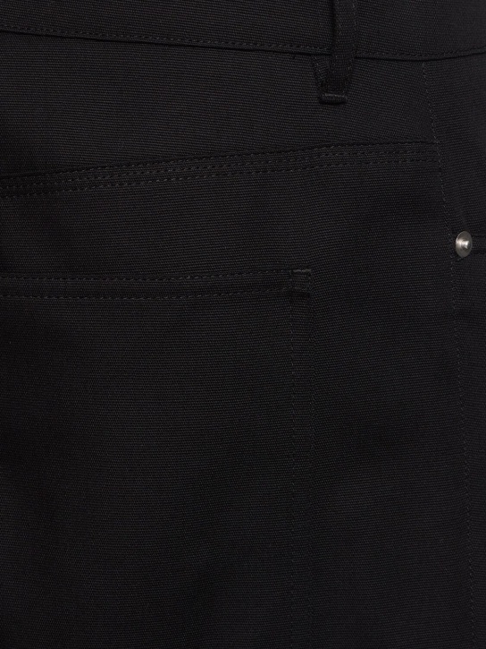 1017 Alyx 9sm: Straight cotton cargo pants - Black - men_1 | Luisa Via Roma