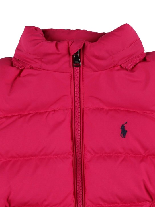 Polo Ralph Lauren: Nylon down ski jacket & pants - kids-girls_1 | Luisa Via Roma