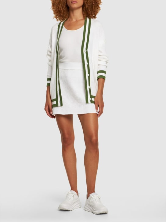 Weworewhat: Jupe en maille torsadée - Blanc - women_1 | Luisa Via Roma