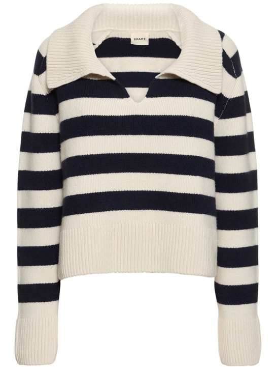Khaite: Franklin cashmere sweater - women_0 | Luisa Via Roma