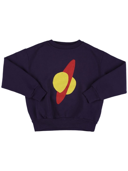 The Animals Observatory: Planet printed cotton sweatshirt - kids-boys_0 | Luisa Via Roma