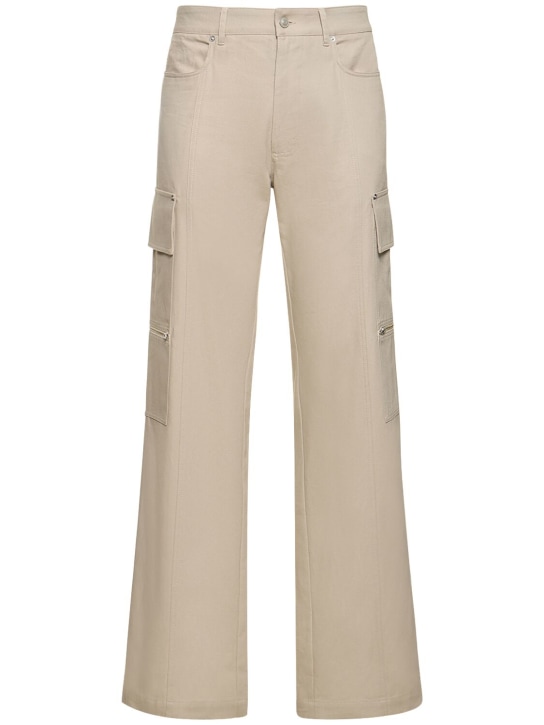 1017 Alyx 9sm: Straight cotton cargo pants - Bej - men_0 | Luisa Via Roma