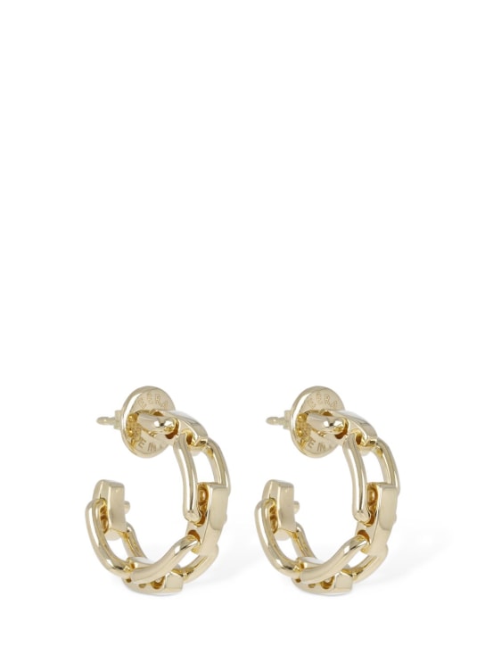 EÉRA: 18Kt Gold Reine hoop earrings - Gold - men_0 | Luisa Via Roma