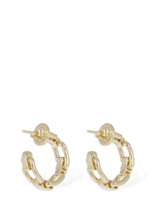 EÉRA: 18Kt Gold Reine hoop earrings - Gold - men_3 | Luisa Via Roma