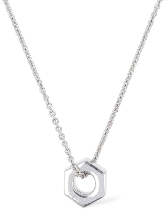 EÉRA: Mini Dado necklace - Silver - women_0 | Luisa Via Roma