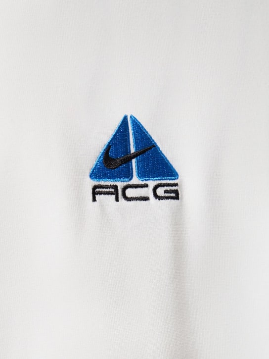 Nike: T-shirt en coton mélangé ACG Lungs - men_1 | Luisa Via Roma