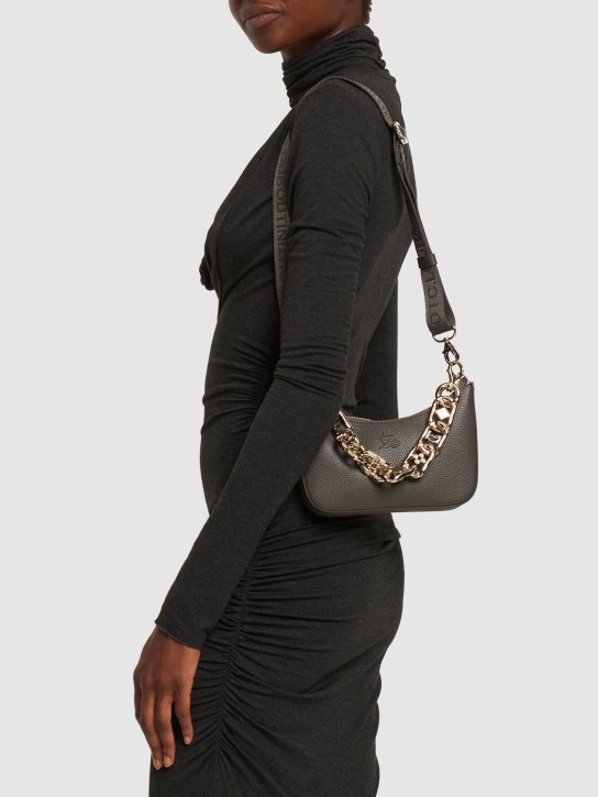 Christian Louboutin: Mini Loubila leather bag w/chain - Rocket - women_1 | Luisa Via Roma