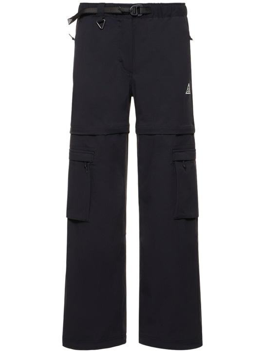 Nike: Pantaloni ACG con zip - Black/Summit Wh - women_0 | Luisa Via Roma