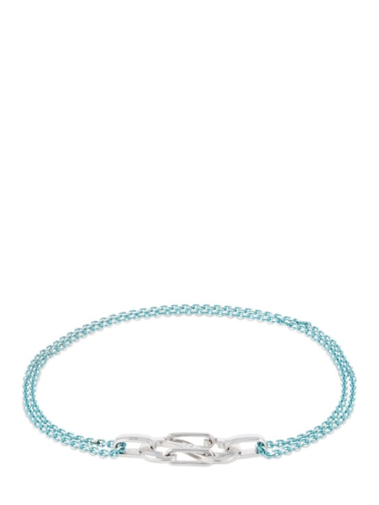 EÉRA: Romy chain bracelet - Turquoise - men_0 | Luisa Via Roma
